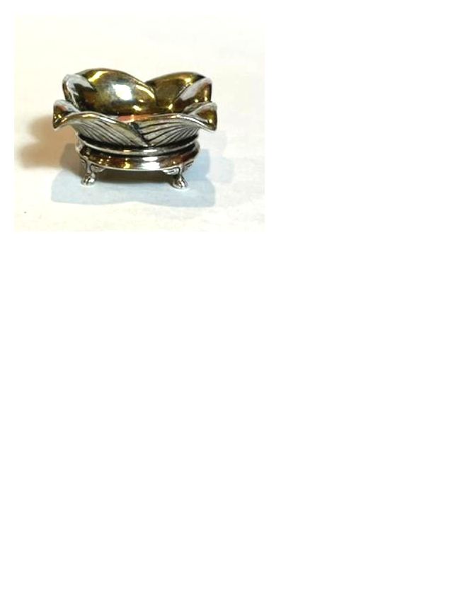 Sterling Silver Lily of the Valley Dish